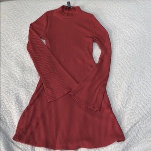 Forever 21 red sweater dress!